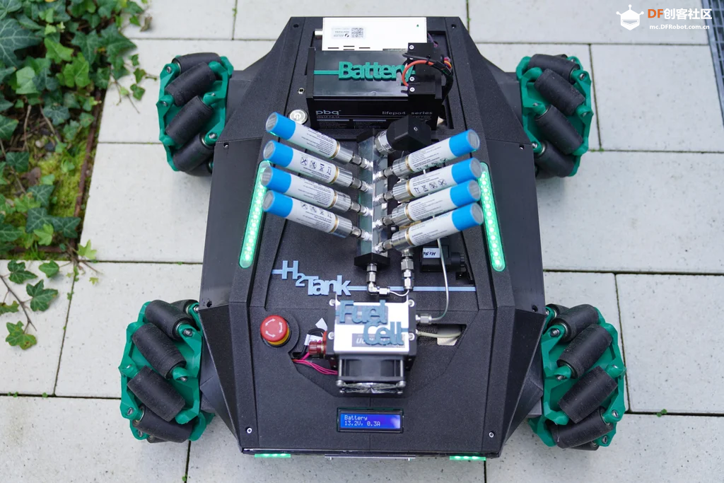 不只是一台玩具车:开源燃料电池机器人HydroBot全揭秘图3