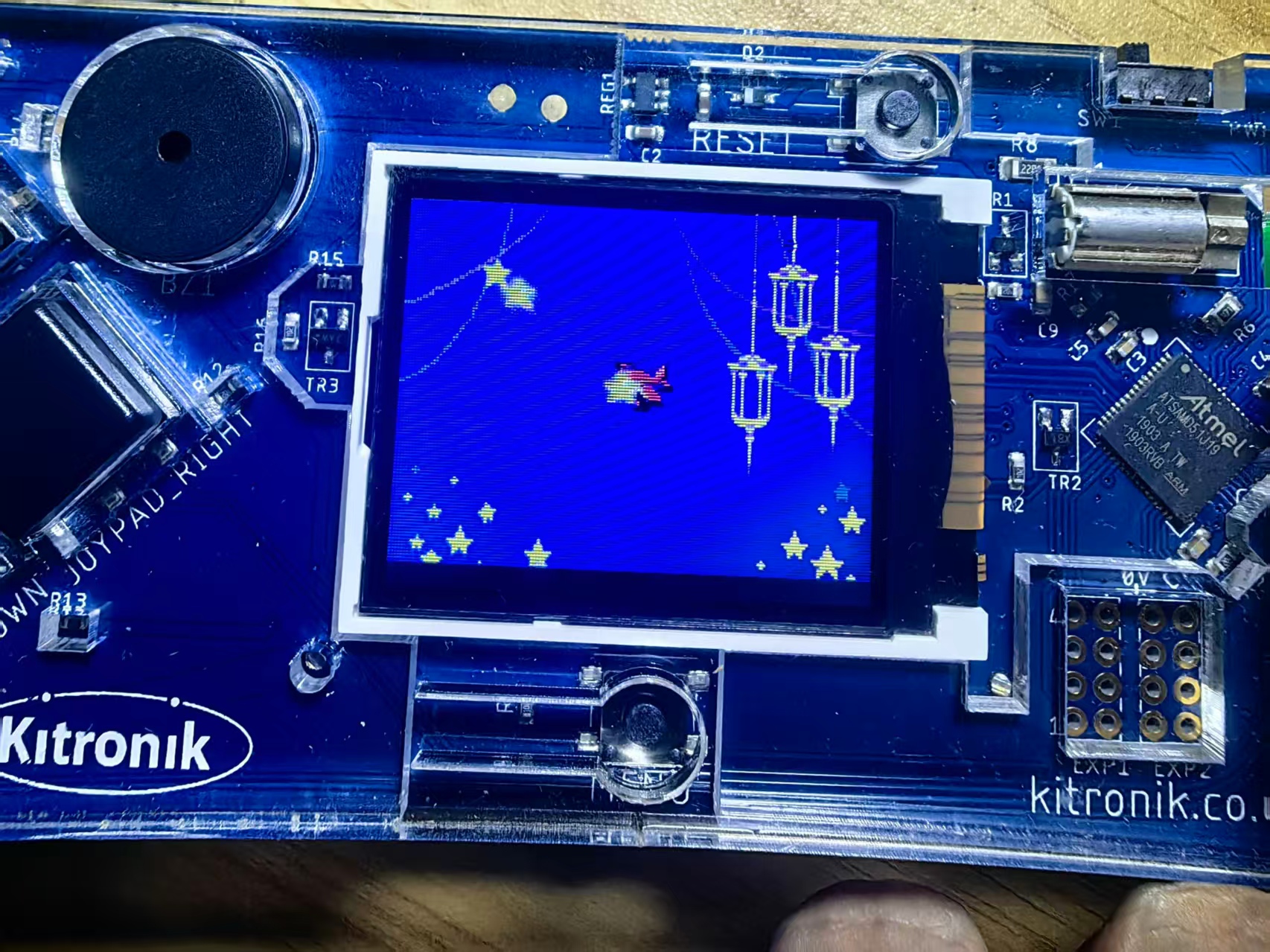 【花雕动手做】基于 Kitronik 可编程开发板之星际战舰图3
