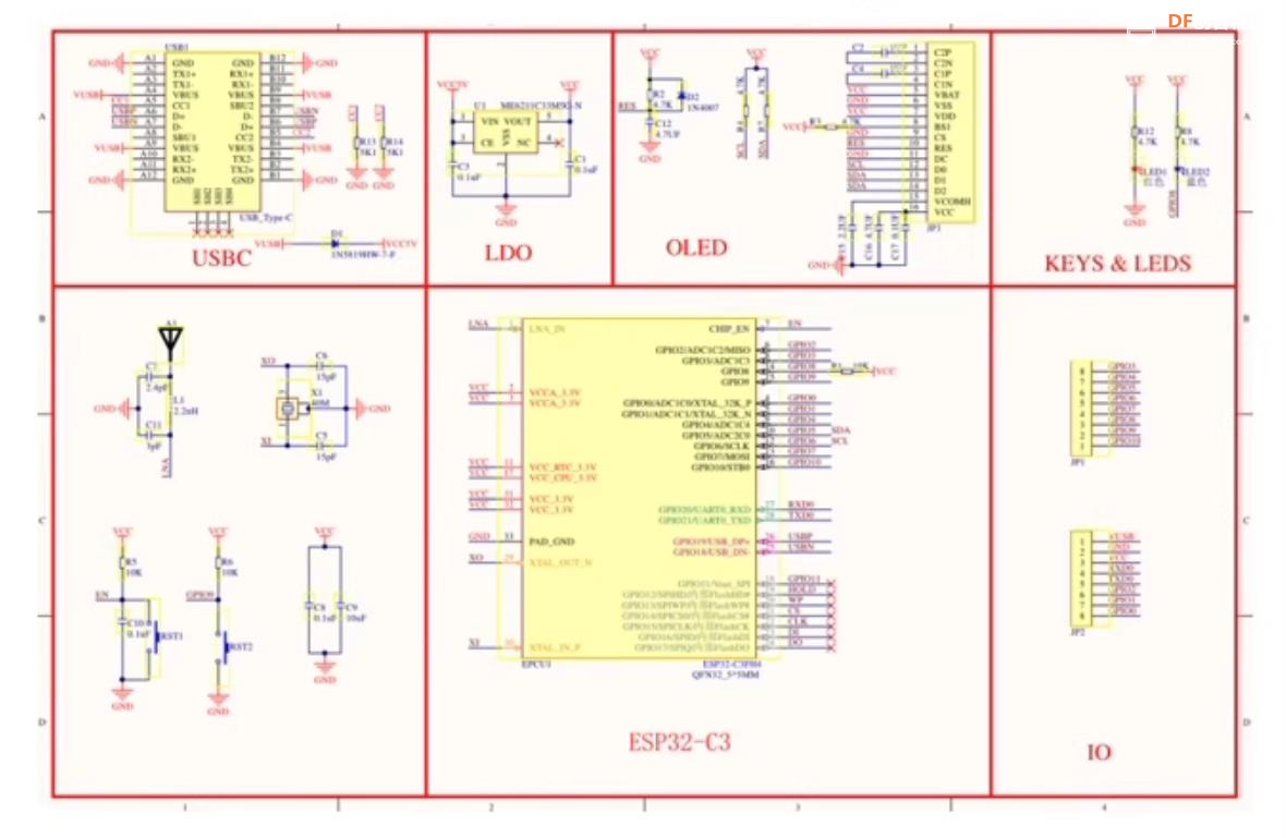 【花雕学编程】Arduino动手做（216）--ESP32-C3 0.42 OLED开发板图10