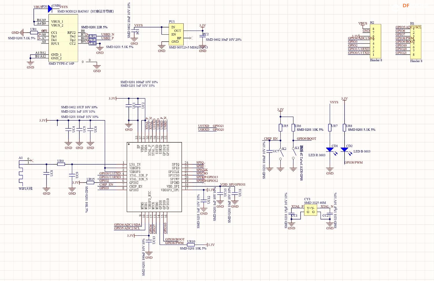【花雕学编程】Arduino动手做（216）--ESP32-C3 0.42 OLED开发板图13