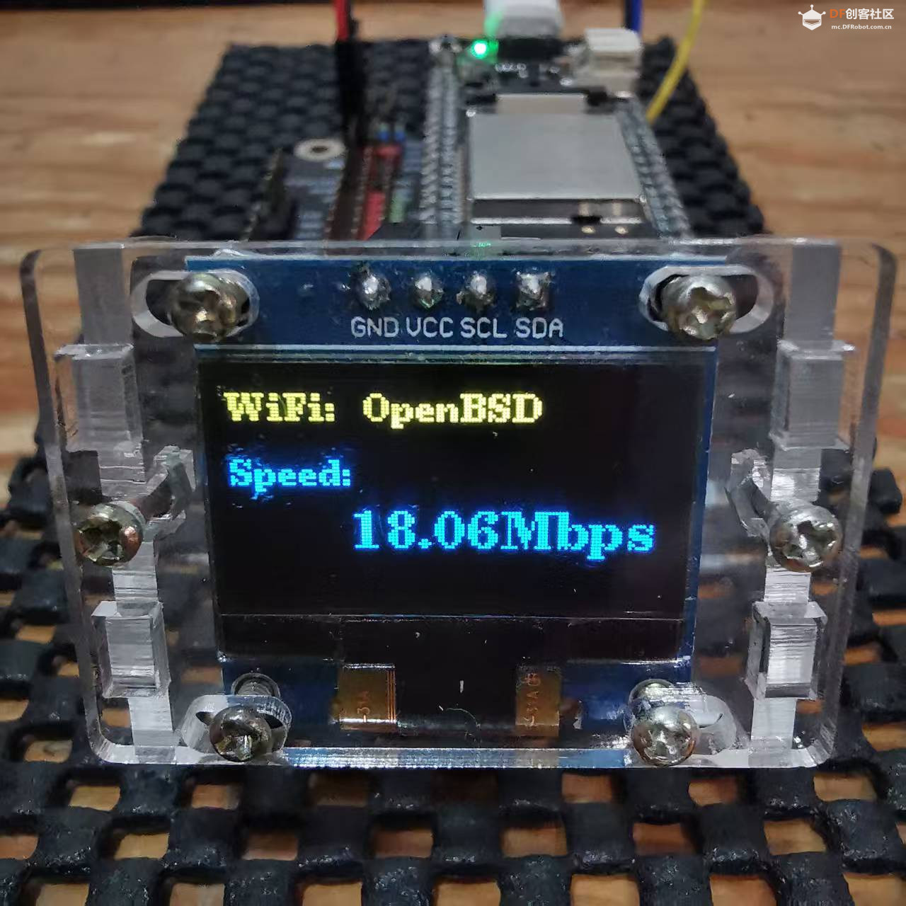 FireBeetle 2 ESP32-C5 简易网络速度测试器图11