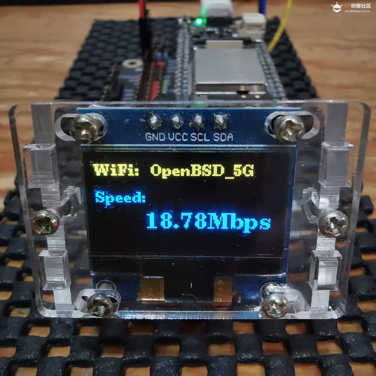 FireBeetle 2 ESP32-C5 简易网络速度测试器图12