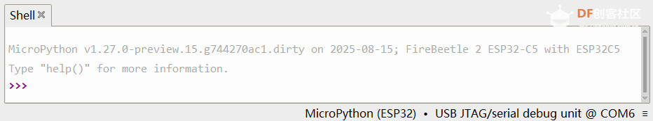 【FireBeetle 2 ESP32-C5】 介绍、固件上传、工程测试图16