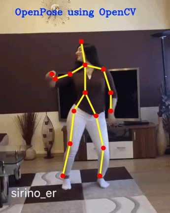 【花雕动手做】AI 视觉二哈识图 2 之姿态识别人体姿态图图2