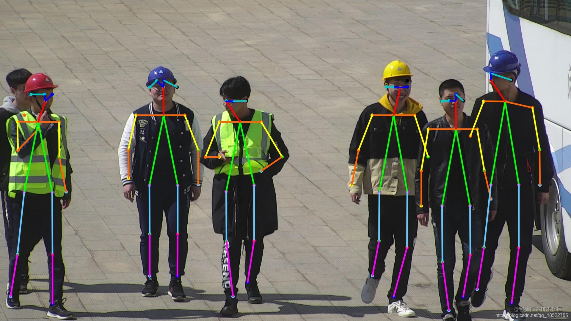 【花雕动手做】AI 视觉二哈识图 2 之姿态识别人体姿态图图10