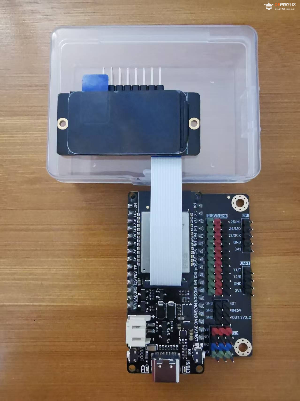 FireBeetle 2 ESP32-C5开发板Arduino环境多库点屏大作战图9