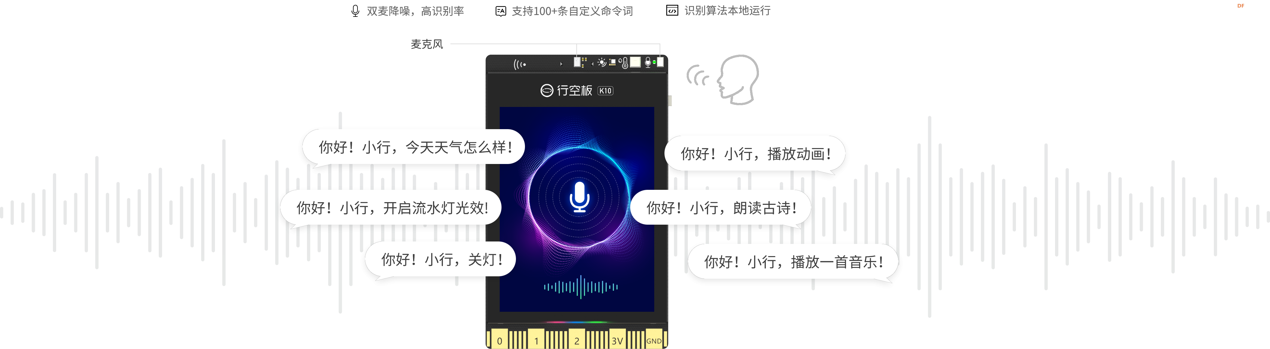 行空板 K10 + 小智 AI——打造“能听懂话”的两轮 AI小车图1