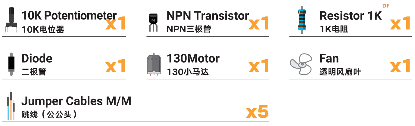 Arduino入门教程23--换挡风扇「DFR0100」图5