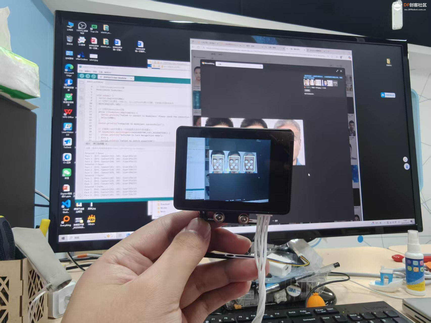基于FireBeetle 2 ESP32-C5实现HuskylensV2人脸检测图4