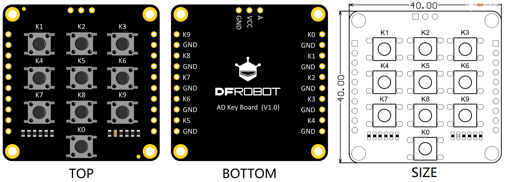 FireBeetle 2 ESP32-C5基于AD Key按键的打地鼠游戏图6