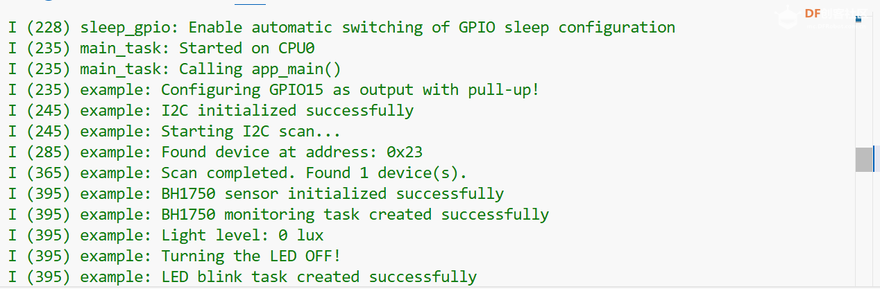 FireBeetle 2 ESP32-C5 外设测试驱动BH1750光线传感器图2