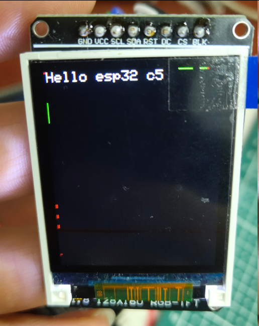 Firebeetle 2 ESP32 C5初体验之驱动屏幕图12