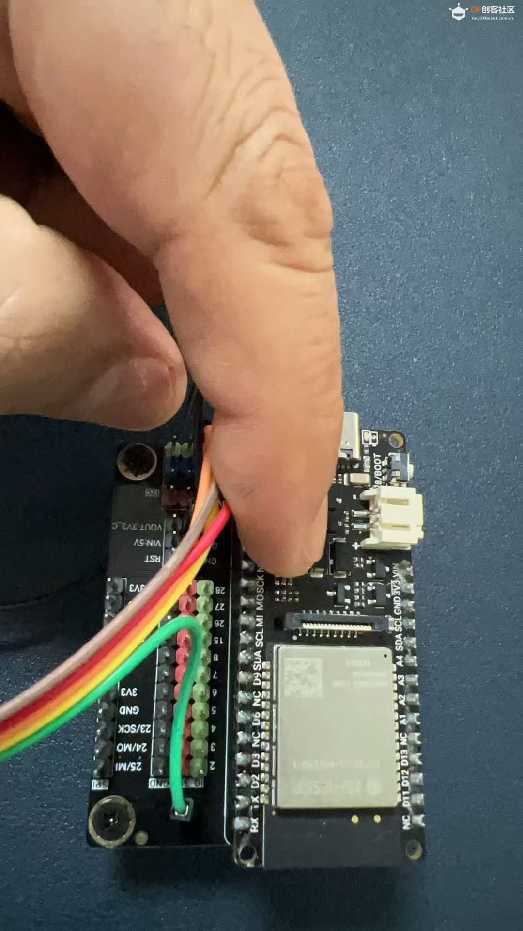 ESP32-C5连载系列之透明LED你有我也有图5