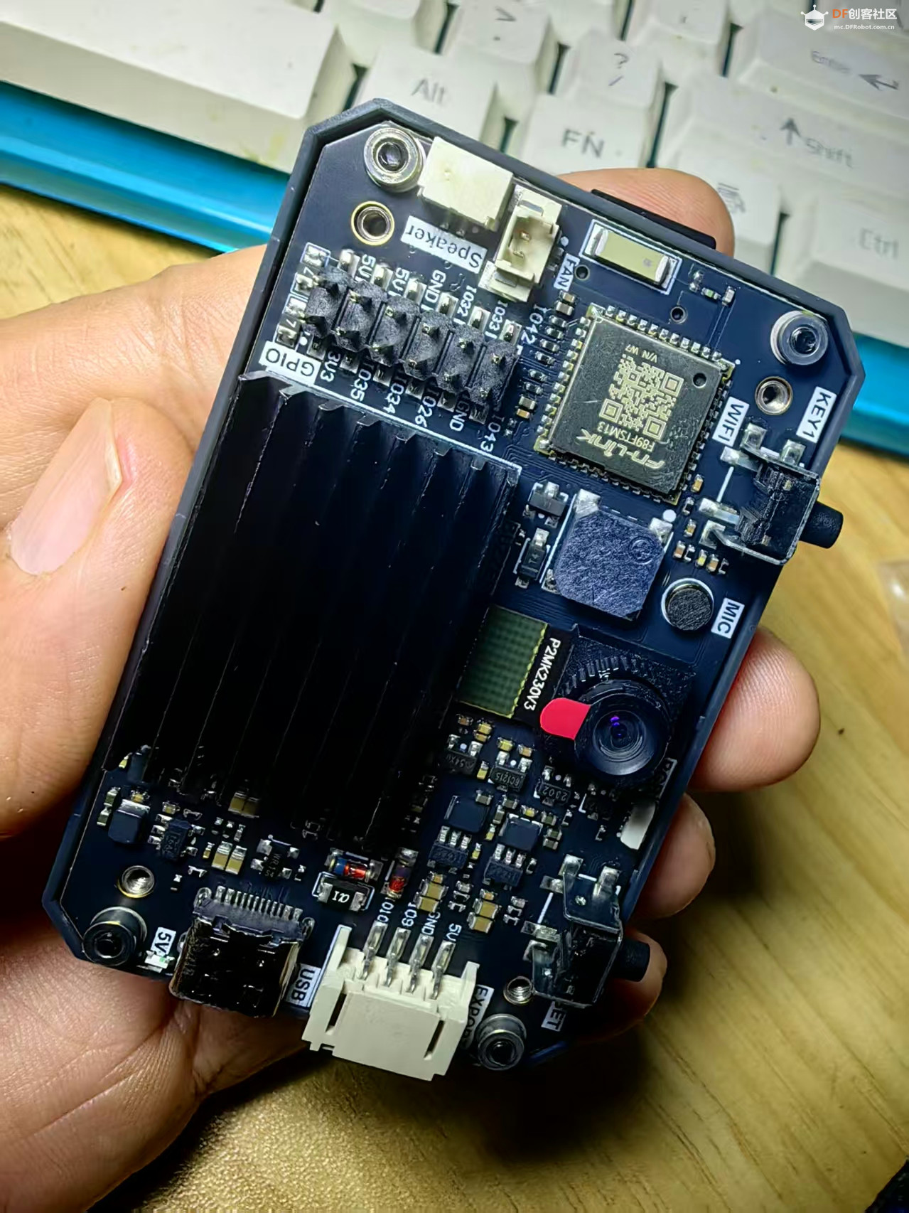 【花雕动手做】CanMV K230 视觉模块豪华版支架安装图6