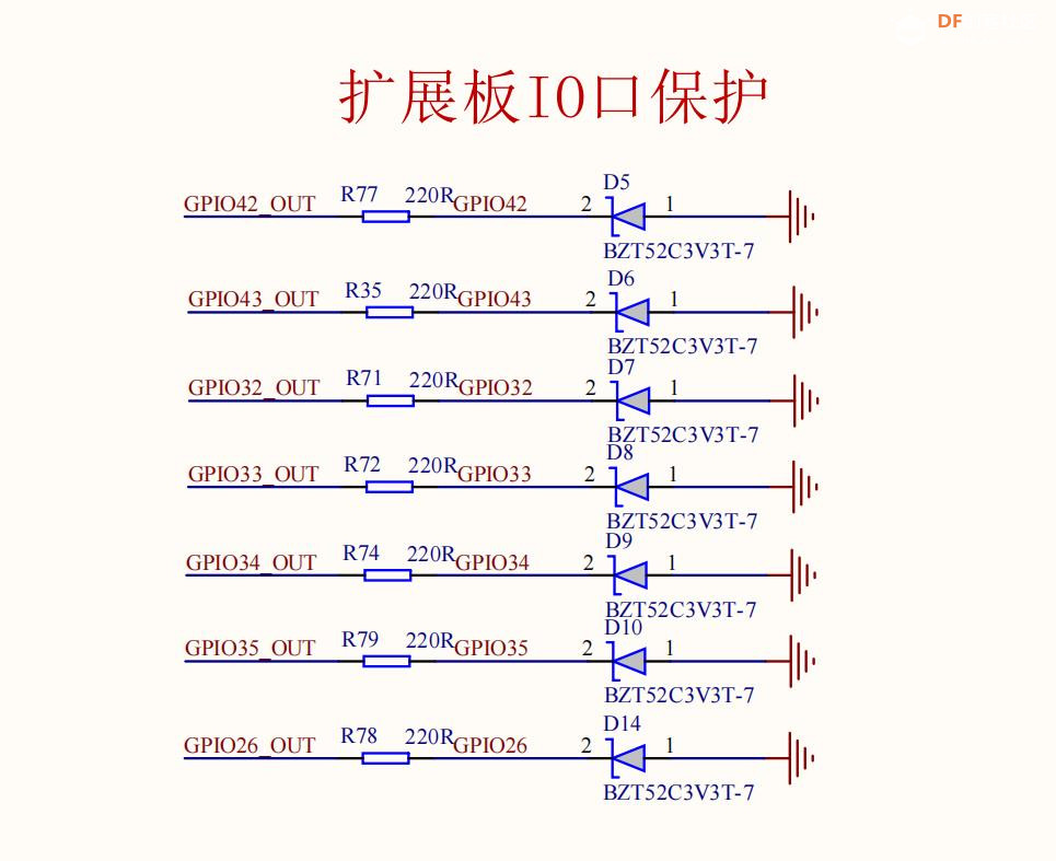 【花雕动手做】CanMV K230 AI视觉模块之全套详细电原理图图20