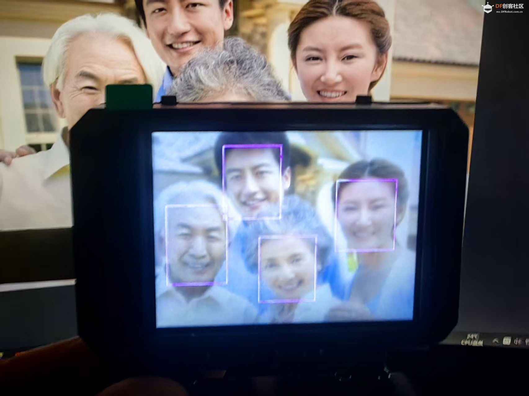 【花雕动手做】CanMV K230 AI视觉模块之调试运行人脸代码图1