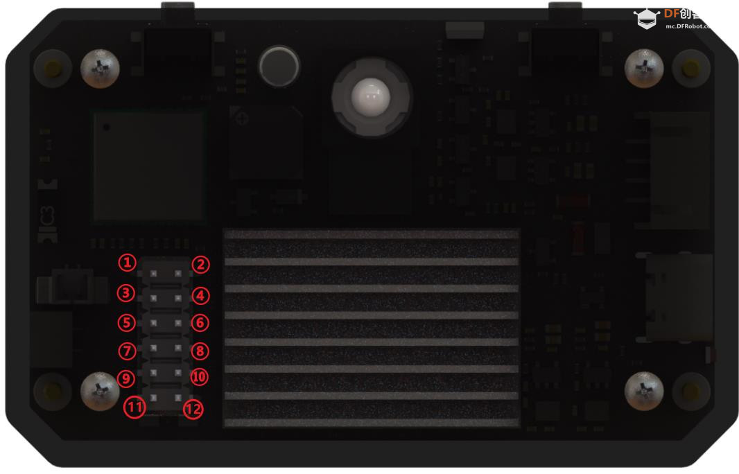 【花雕动手做】CanMV K230 AI视觉识别模块之FPIOA 引脚分配图2