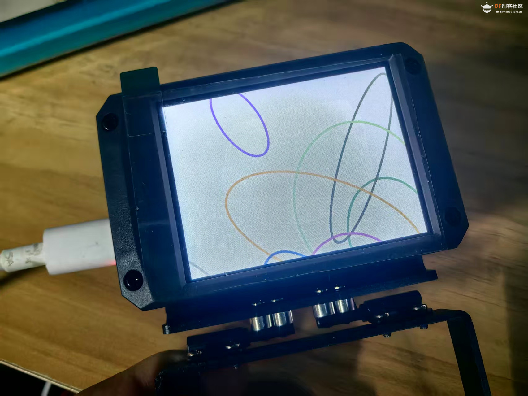 【花雕动手做】CanMV K230 AI 视觉模块之绘制一个椭圆图案图2