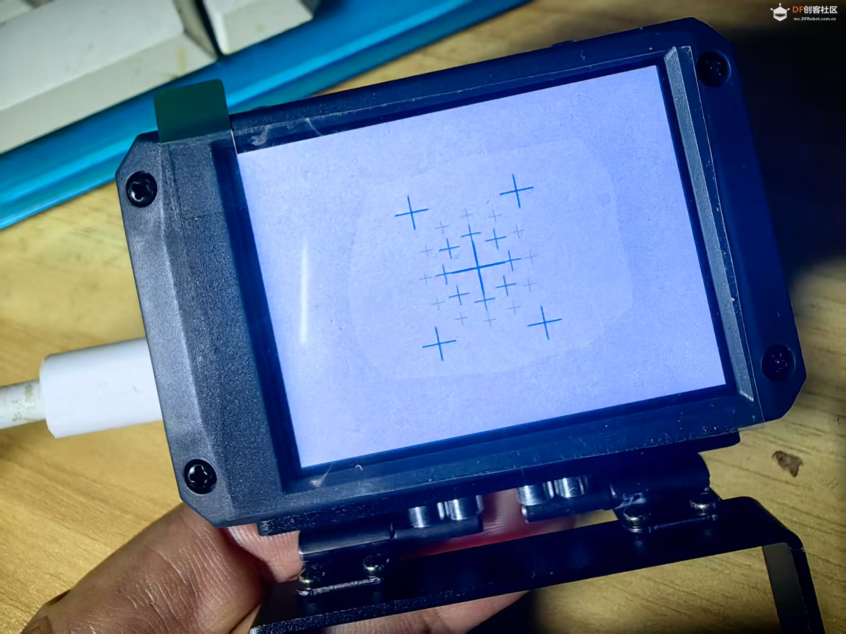 【花雕动手做】CanMV K230 AI 视觉模块之绘制十字准心图案图2