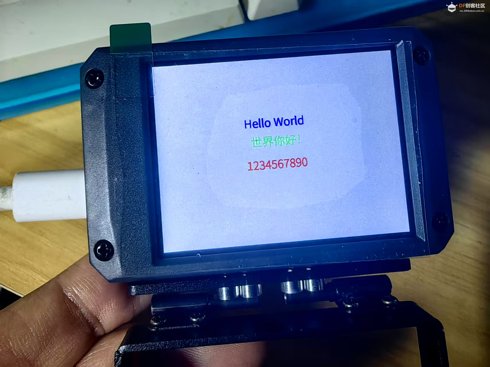 【花雕动手做】CanMV K230 AI 视觉模块之绘制文字与数字图2