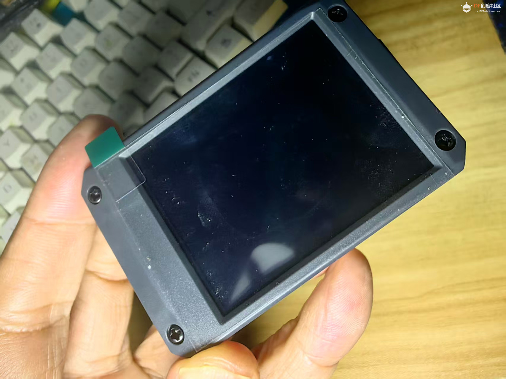 【花雕动手做】CanMV K230 AI视觉模块之绘制大号红色字图2