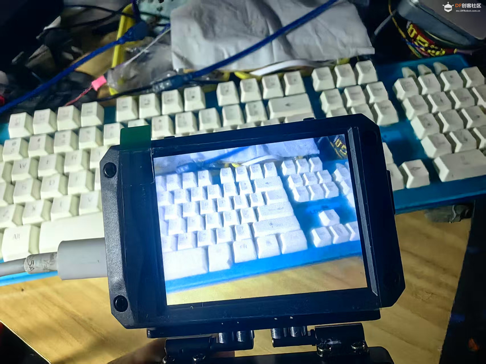 【花雕动手做】CanMV K230 AI 视觉模块之摄像头显示图4