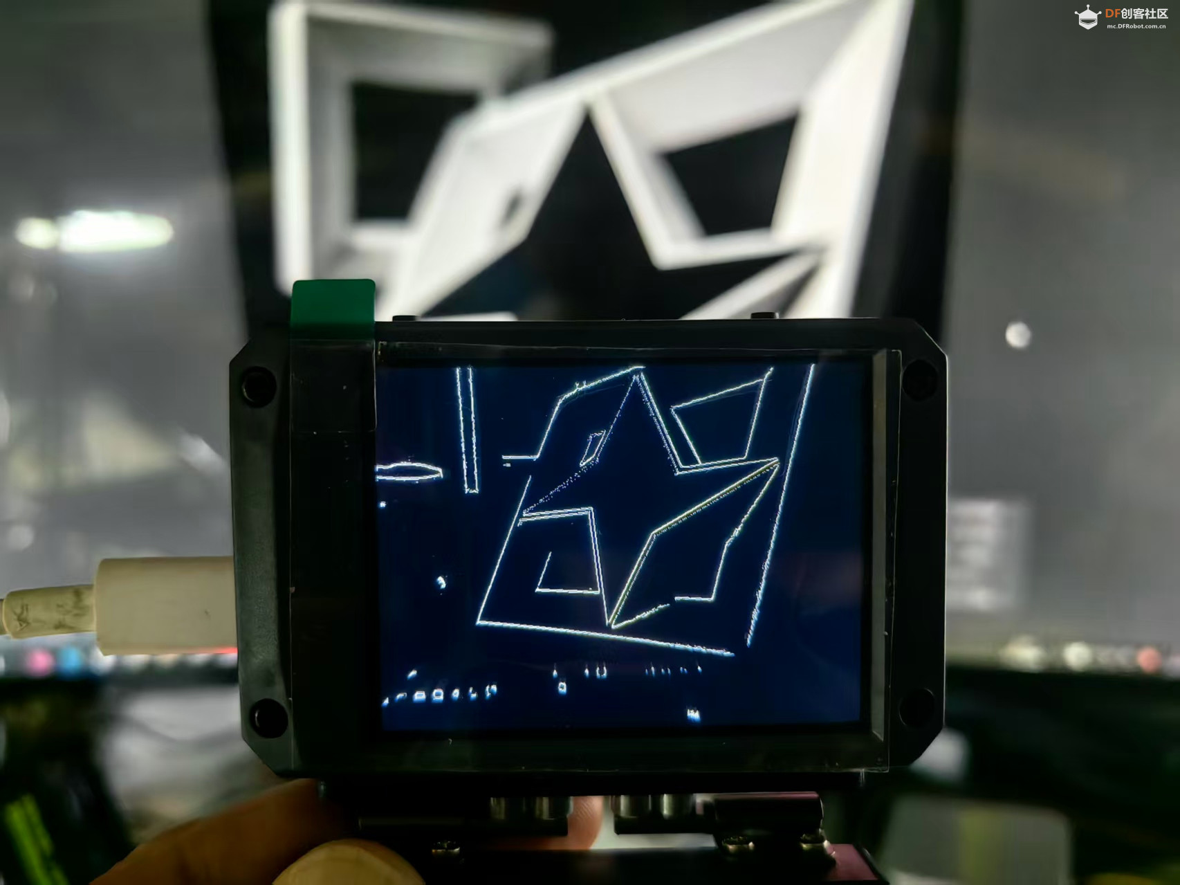 【花雕动手做】CanMV K230 AI 视觉识别模块之物体边缘检测图3