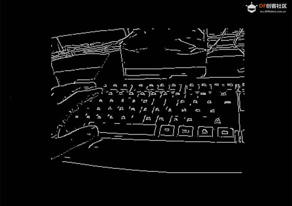 【花雕动手做】CanMV K230 AI 视觉识别模块之物体边缘检测图1