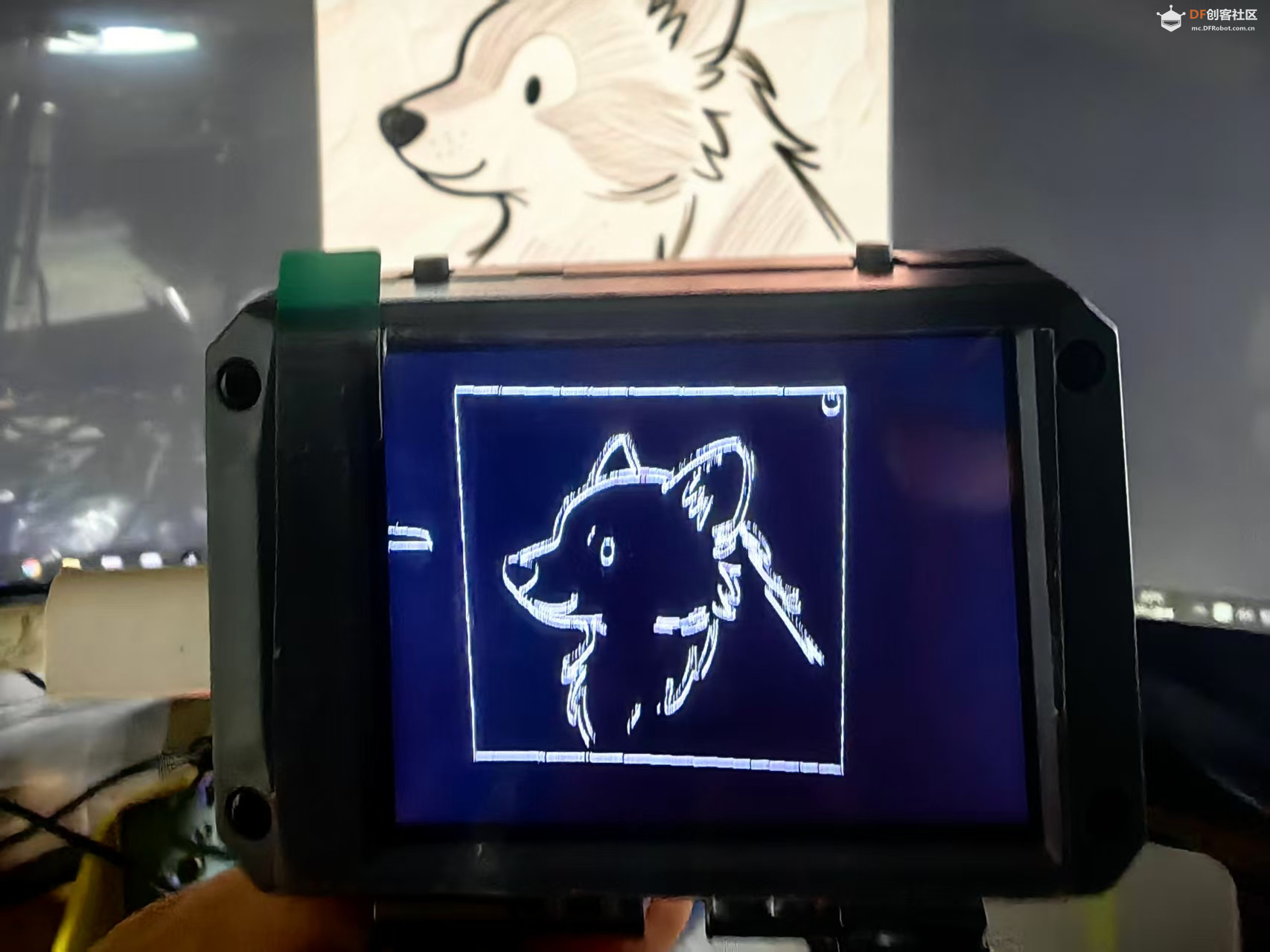 【花雕动手做】CanMV K230 AI 视觉识别模块之物体边缘检测图6