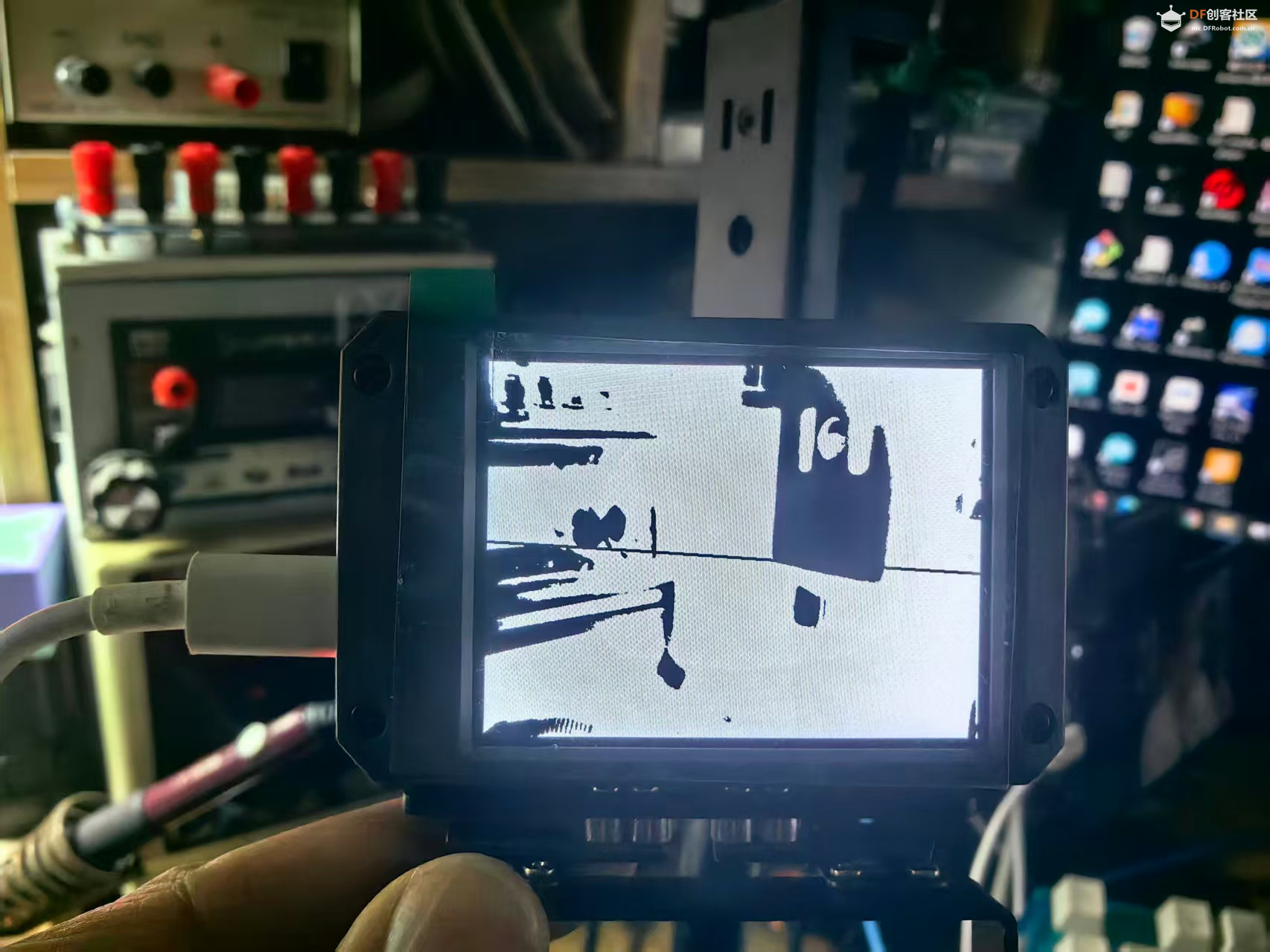 【花雕动手做】CanMV K230 AI 视觉识别之快速线性回归图3