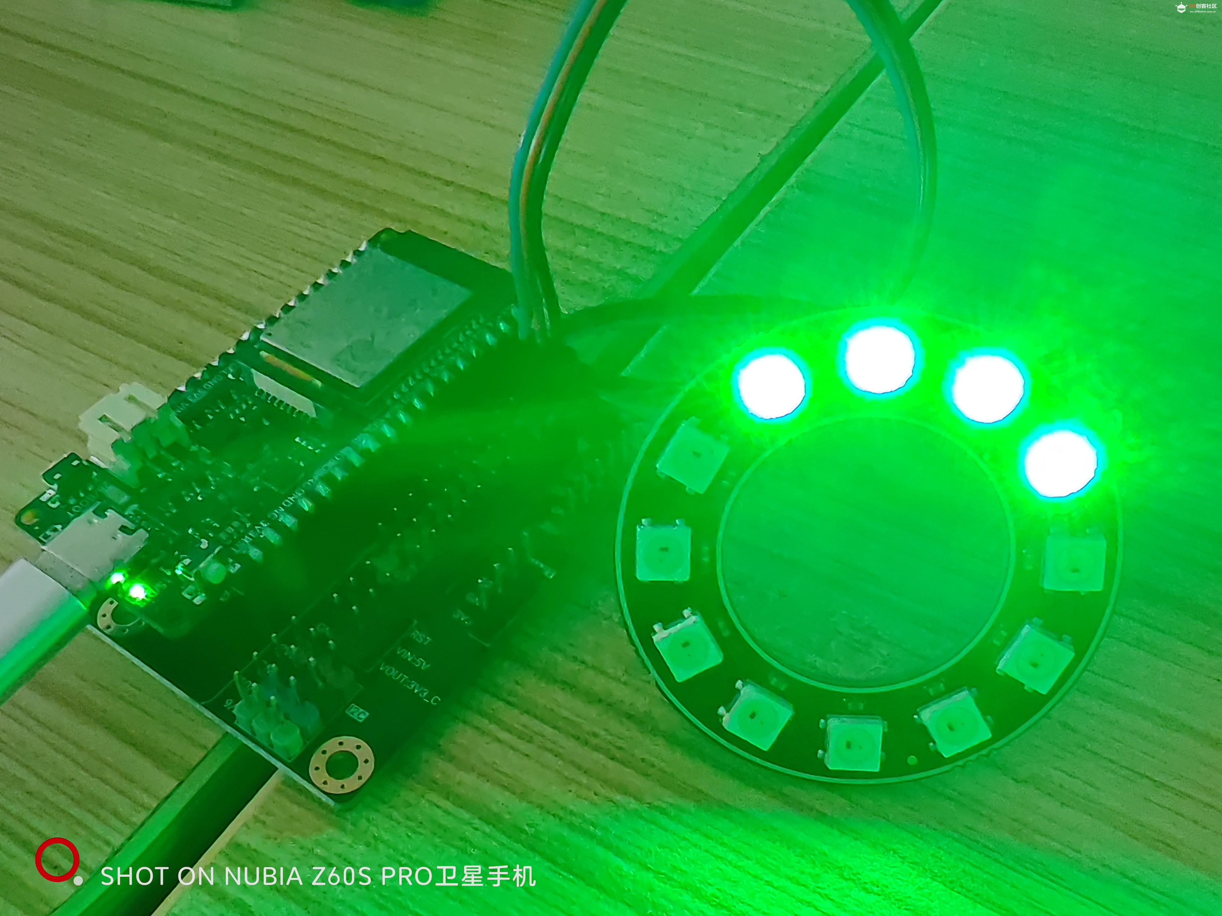 【FireBeetle 2 ESP32-C5】点亮光环板图5