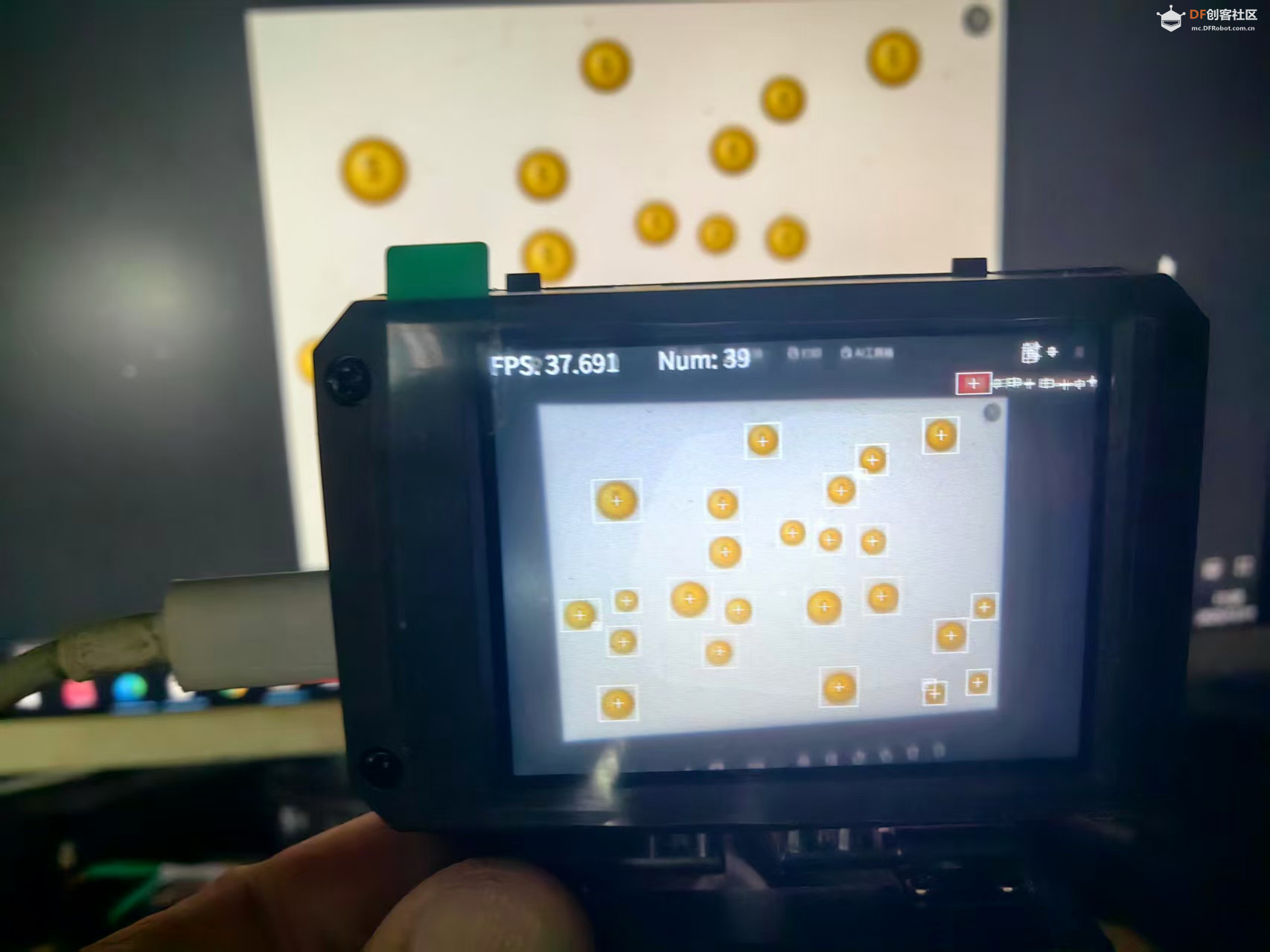 【花雕动手做】CanMV K230 AI 视觉识别模块之物体计数图5