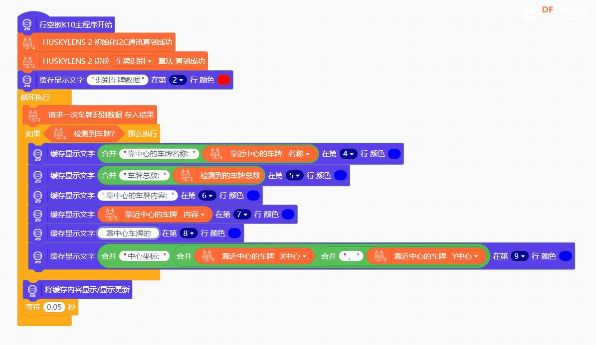 【花雕动手做】AI 视觉传感器二哈识图2之识别车牌数据图1