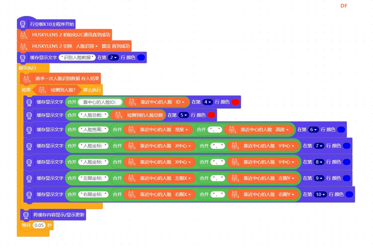 【花雕动手做】AI 视觉传感器二哈识图2之识别人脸数据图1