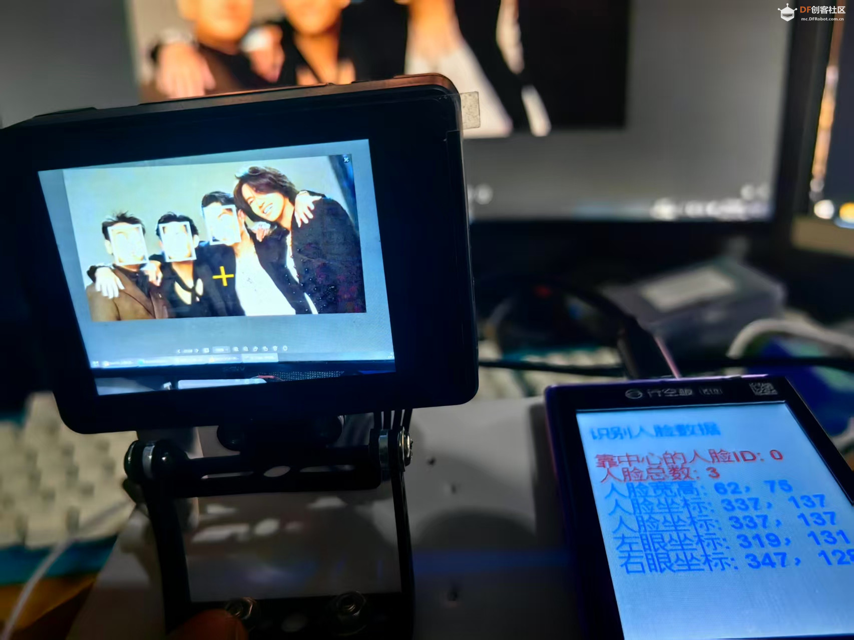 【花雕动手做】AI 视觉传感器二哈识图2之识别人脸数据图7