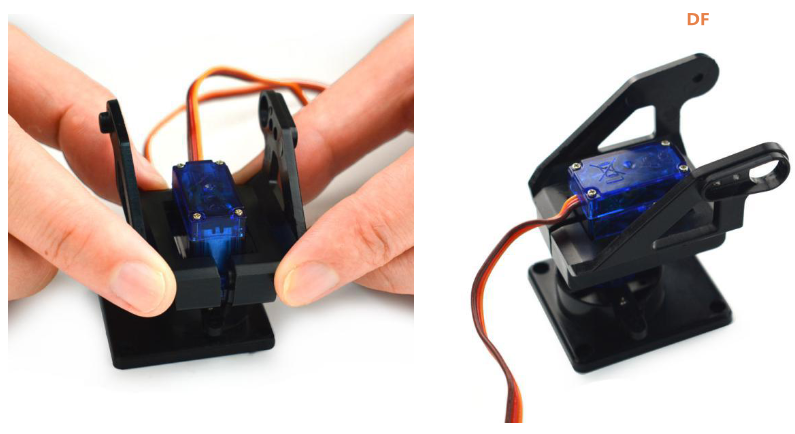 二哈识图2和Arduino Uno制作简单手势控制云台图6