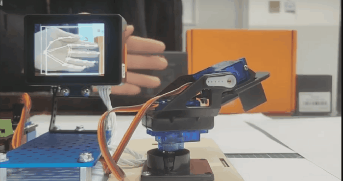 二哈识图2和Arduino Uno制作简单手势控制云台图12