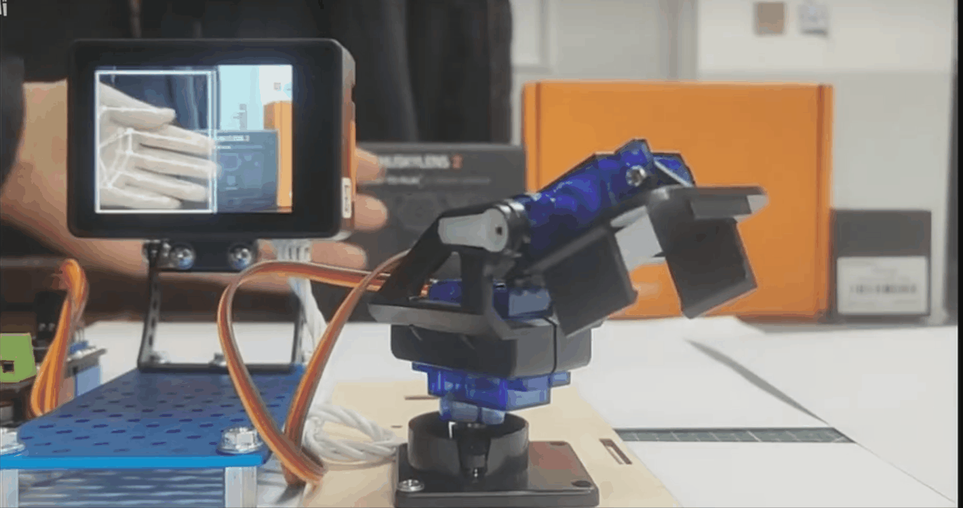 二哈识图2和Arduino Uno制作简单手势控制云台图13