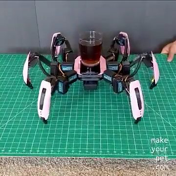 废旧手机驱动的自平衡六足机器人、便携式电力监测仪...图5