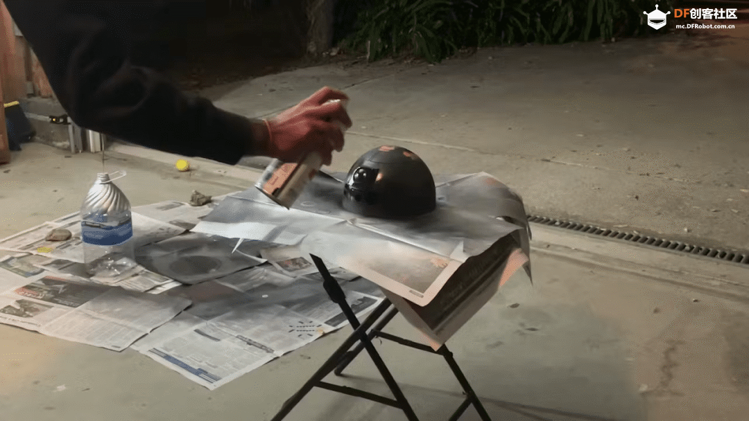 自制缩小版 R2-D2 机器人、DIY 工业级紫外线表面探伤流...图2