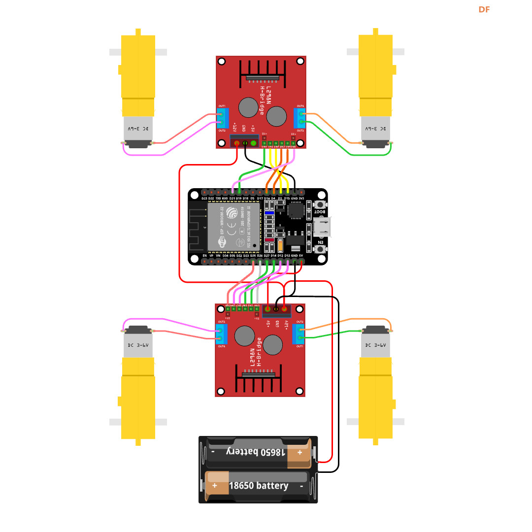esp-now遥控麦轮小车（c++/py代码讲解+3d全开源）图4