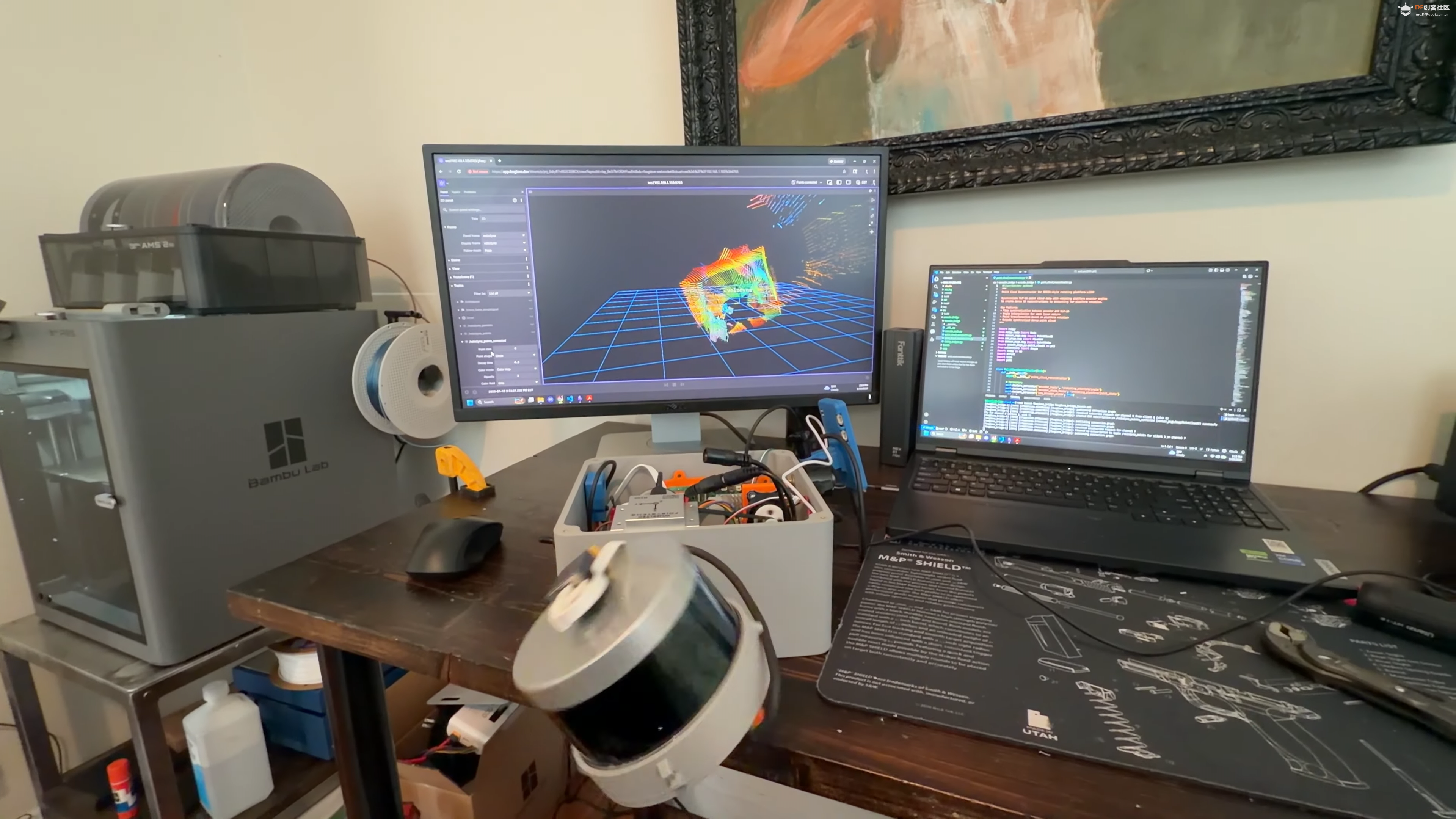 低成本自制专业级 3D 扫描仪、开源电磁共振绘图板、...图3