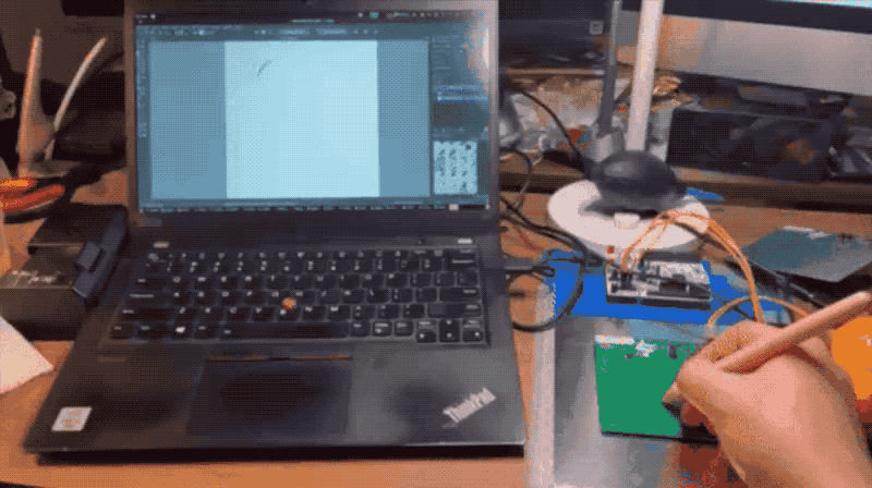 低成本自制专业级 3D 扫描仪、开源电磁共振绘图板、...图4