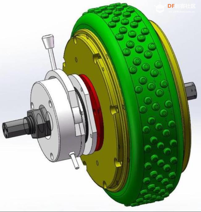 【花雕动手做】6.5寸无刷轮毂电机：机器人底盘黄金动力图2