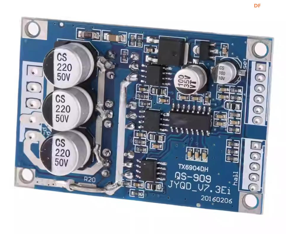 【花雕动手做】36V500W有霍尔6.5寸轮毂电机之驱动方案图1