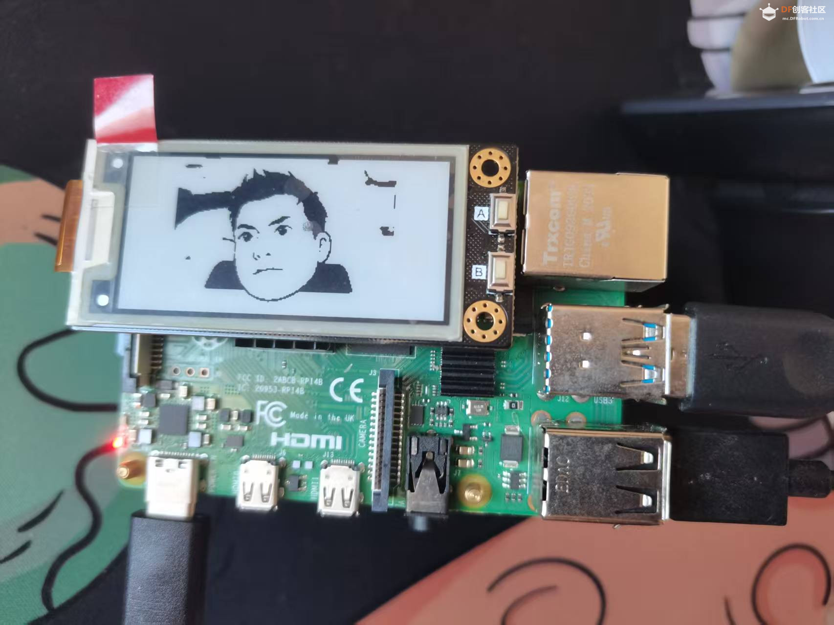 树莓派+墨水屏+AI：会听话、会看图的语音生图画框图8