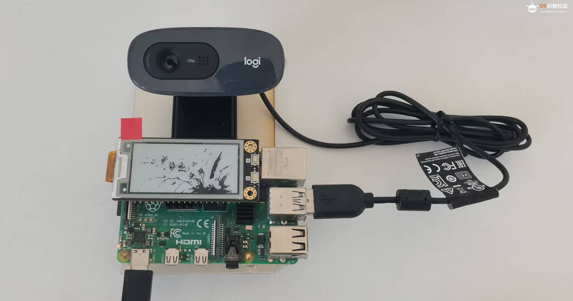 树莓派+墨水屏+AI：会听话、会看图的语音生图画框图10