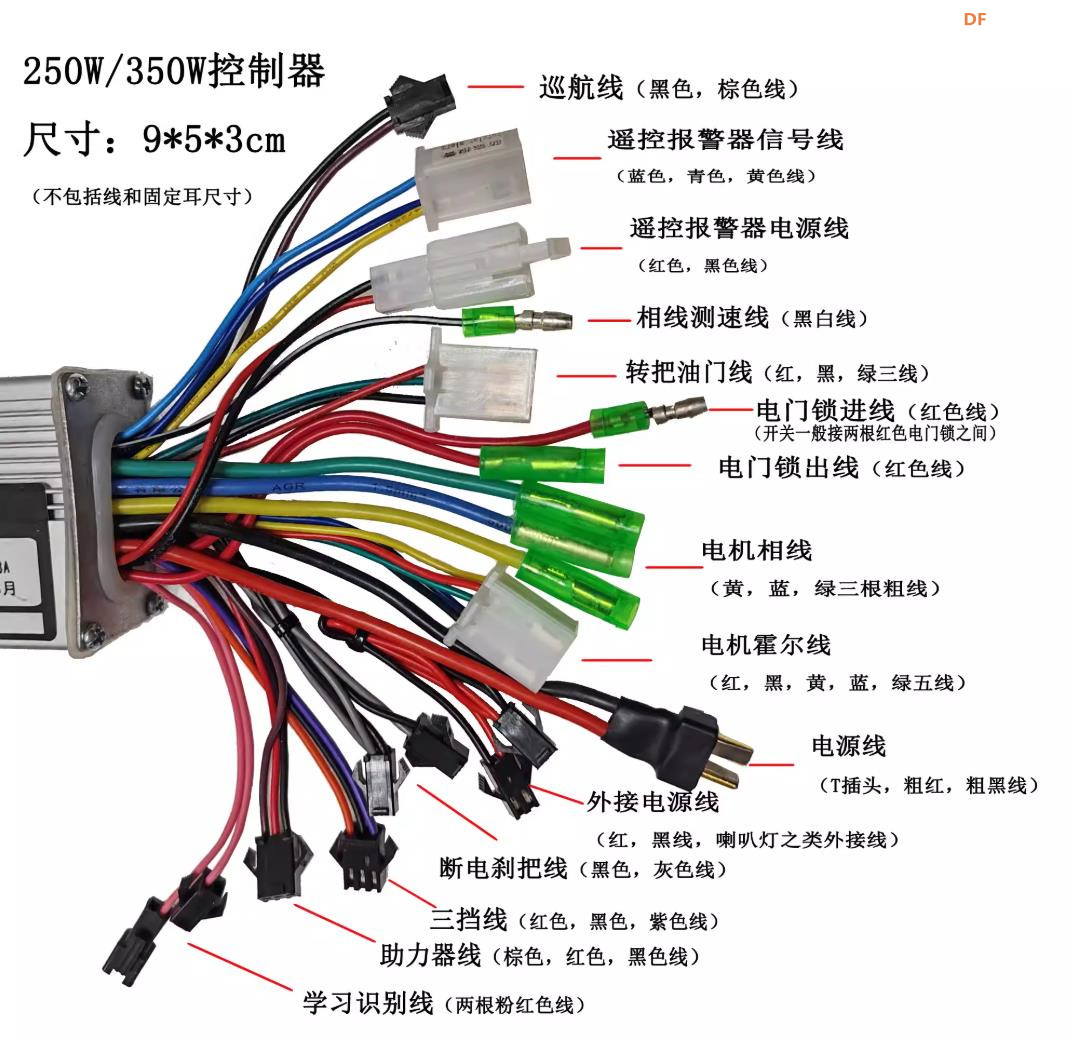 【花雕动手做】尝试拆解一款通用型智能无刷电机控制器图2