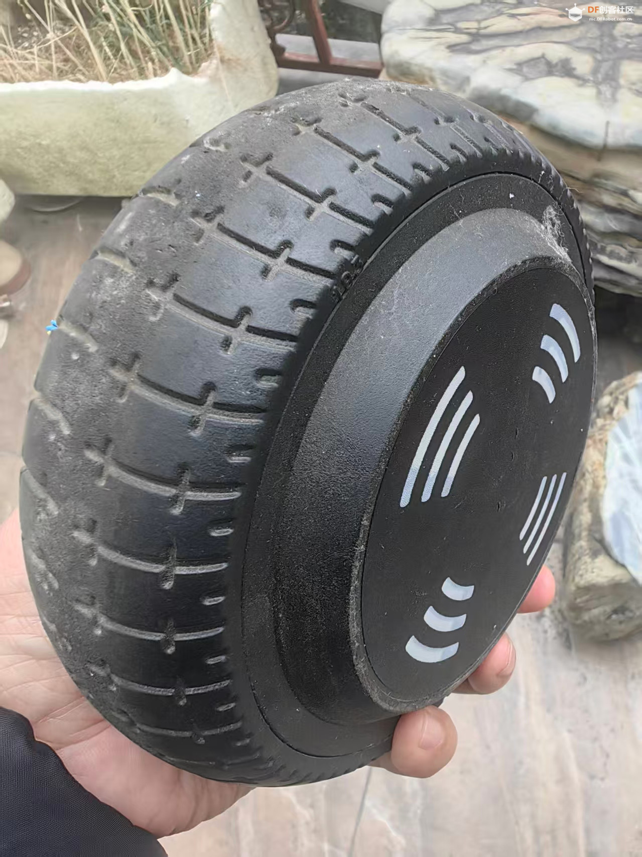 【花雕动手做】拆解一款常见的6.5 寸直驱轮毂无刷电机图1