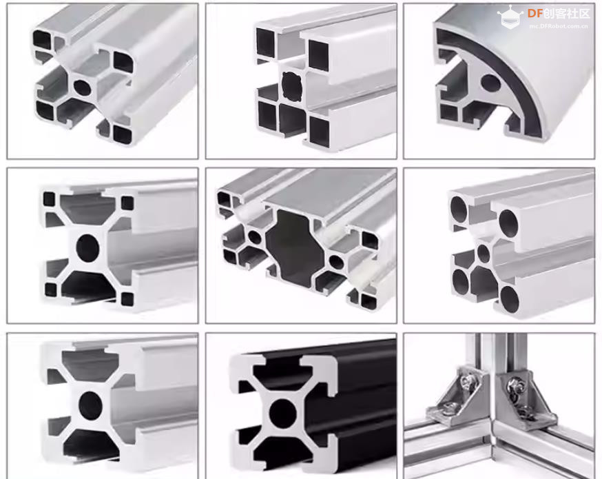 【花雕动手做】铝型材：20 种连接从零搭建机器人底盘图4